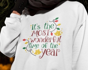 It's The Most Wonderful Time Shirts & Tops | Christmas T-Shirts | Youth Shirt | Christmas Sweatshirt | Christmas Hoodie | Christmas Gift