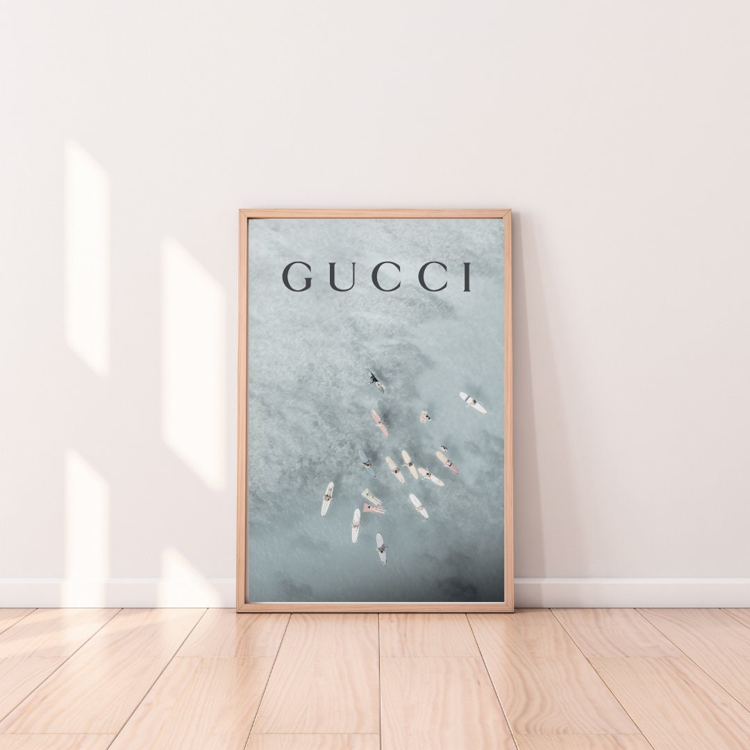 Gucci Supreme Lv Wallpaper Custom Poster Print Wall Decor