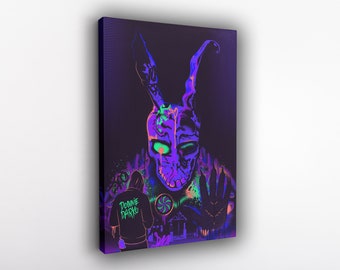 Donnie Darko Poster: Surreal Frank the Rabbit Art