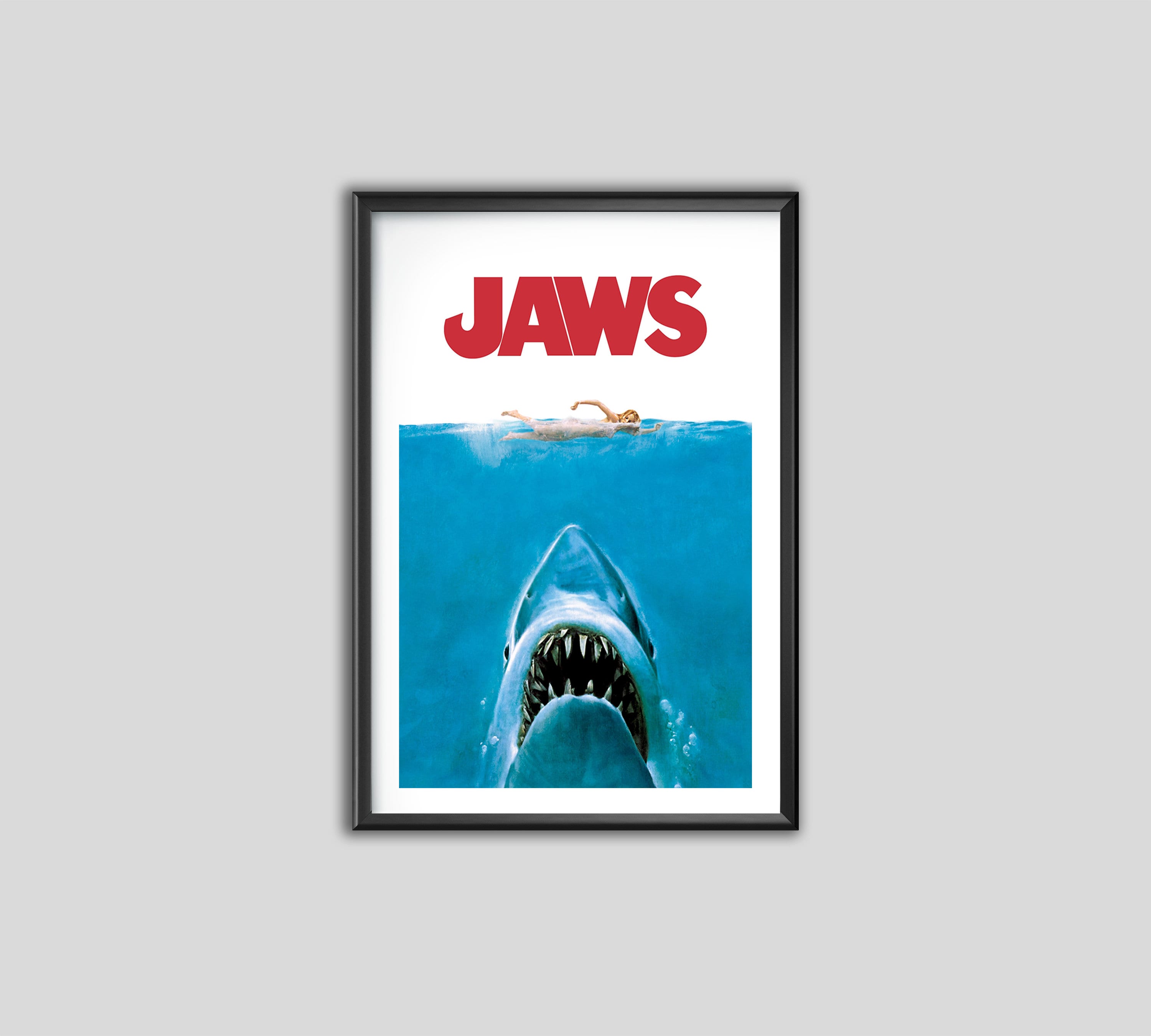 Discover Jaws Poster, Wall Art, Wall Decor, Home Decor, Movie Poster for Gift