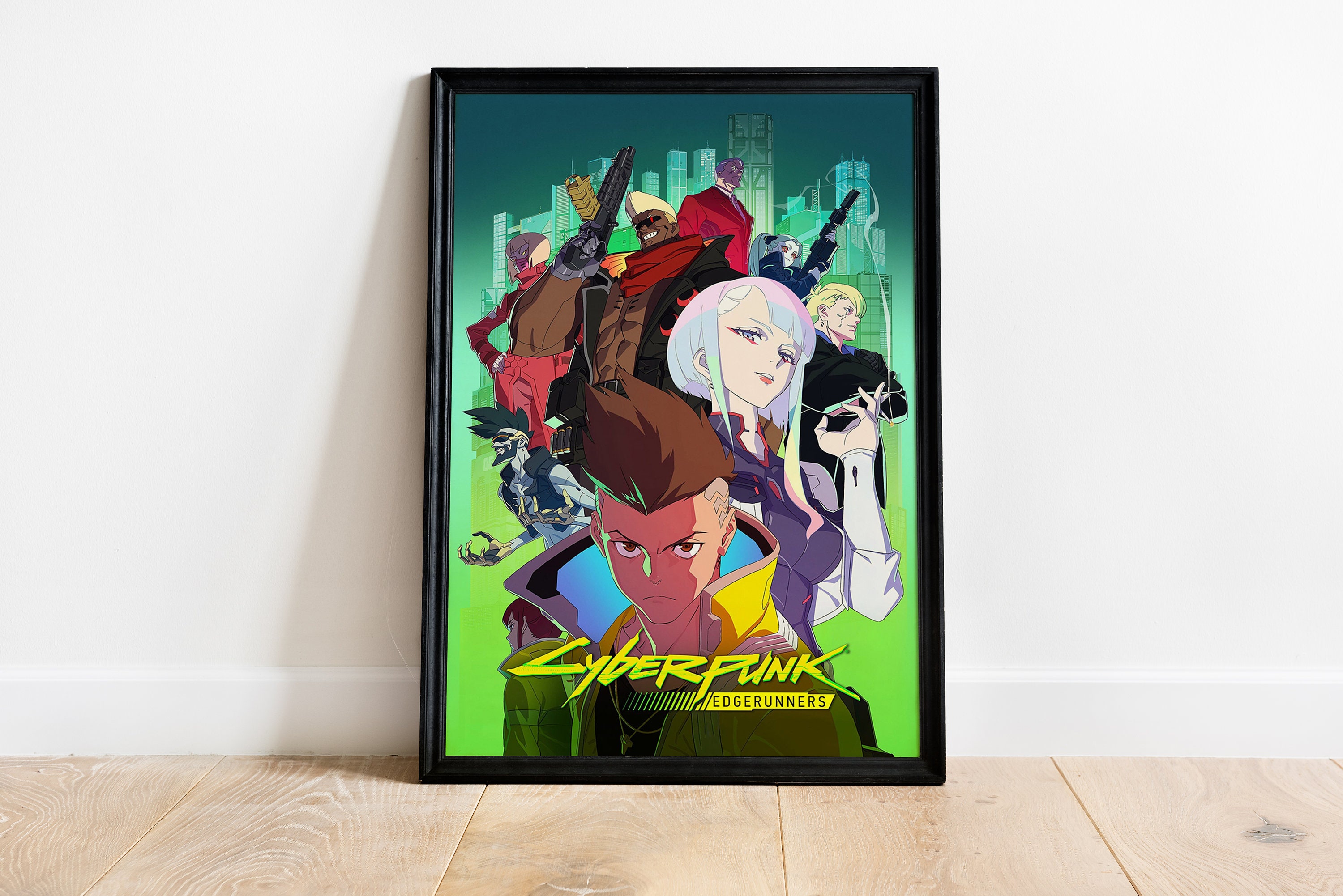 Cyberpunk Edgerunners Characters Poster for Sale by robertbilliot