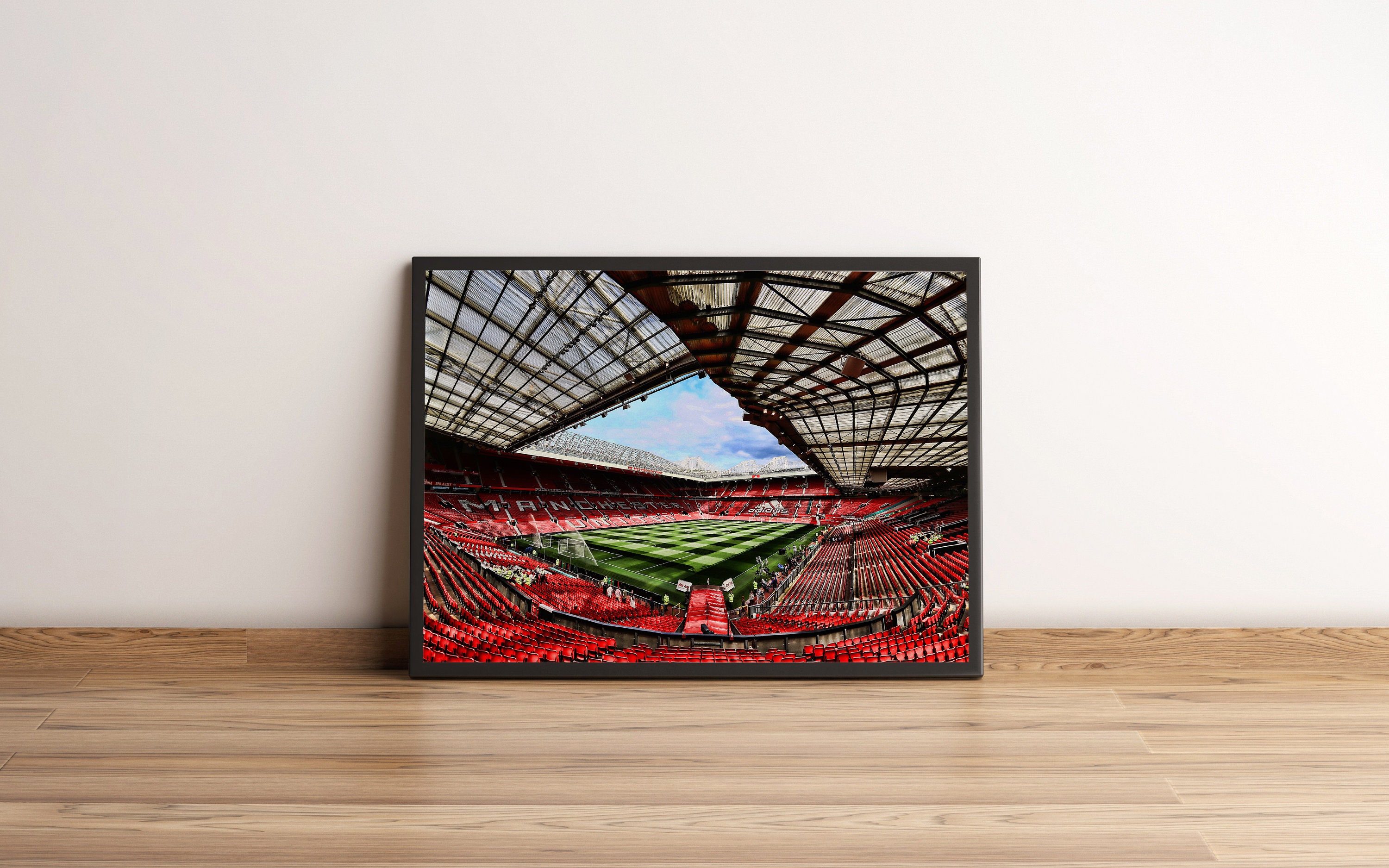 Old Trafford, Old Trafford Poster, Old Trafford Wall Art, Framed