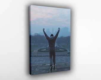 Rocky Movie Poster - Minimalist Rocky Balboa Print - Movie Wall Art - Unique Movie Print - Perfect Gift