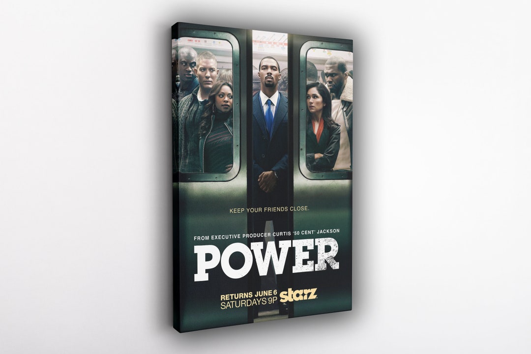 Power Poster, Power TV Series, , Wall Art, Wall Decor, Canvas Print ...