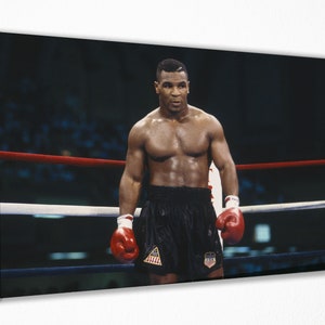 Mike Tyson Boxing Poster: Framed Wall Art, Canvas Print