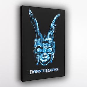 Donnie Darko Poster - Movie Poster, Canvas, Wall Art, Wall Decor,  , Room Decor, Home Decor, Movie Poster for Gift