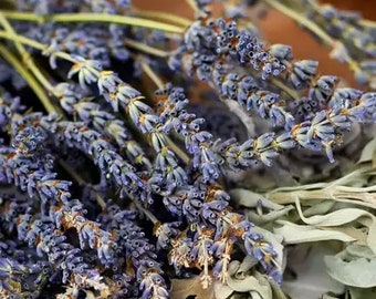CocoVibes Handmade White Sage and Lavender | 4 Ounce Candles | 8 Ounce Candles