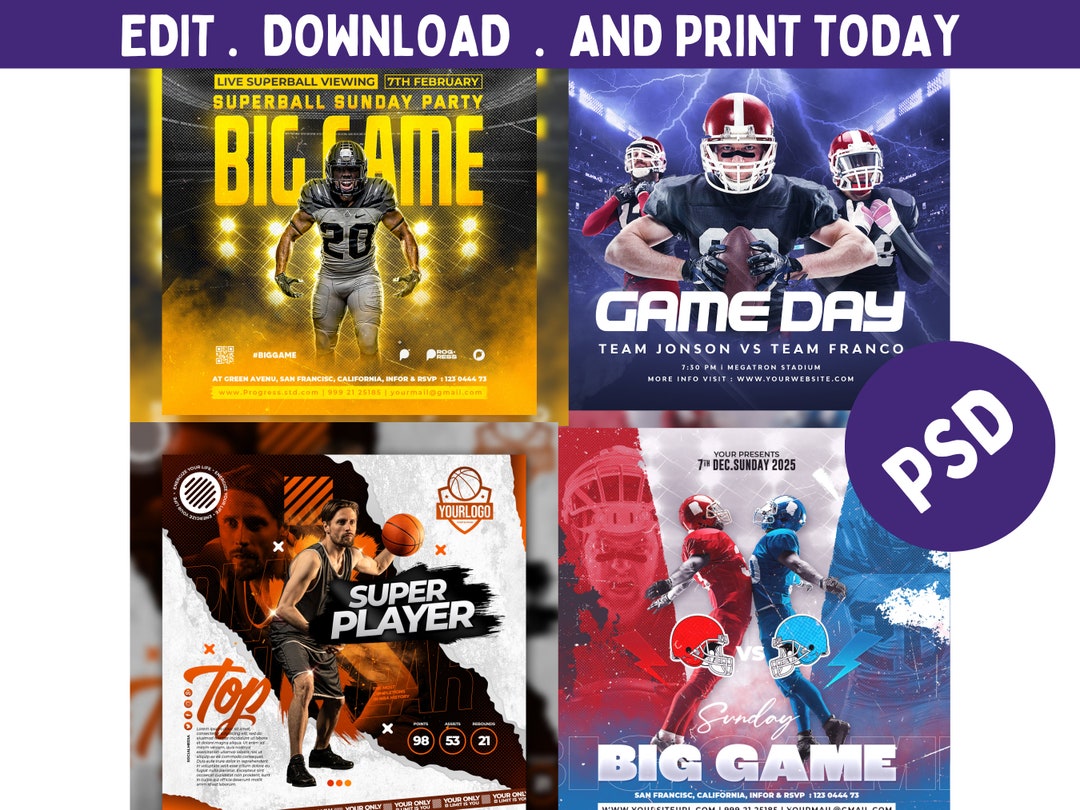 Printable Video Games Poster 4 in 1 Digital Download Custom Printable ...
