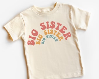 Big Sister Tshirt Big Sister Big Sister T-shirt Big Sister - Etsy