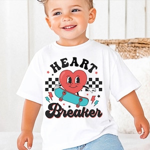 Boys Valentine's Day T-Shirt  | Heart Breaker Valentine Tee
