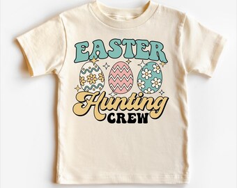 Easter Egg Hunting Crew Shirt | Kids Easter Tee | Easter Shirt