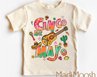Cinco De Mayo Fiesta Toddler Shirt - Let's Fiesta Kids Shirt - Taco Toddler Tee