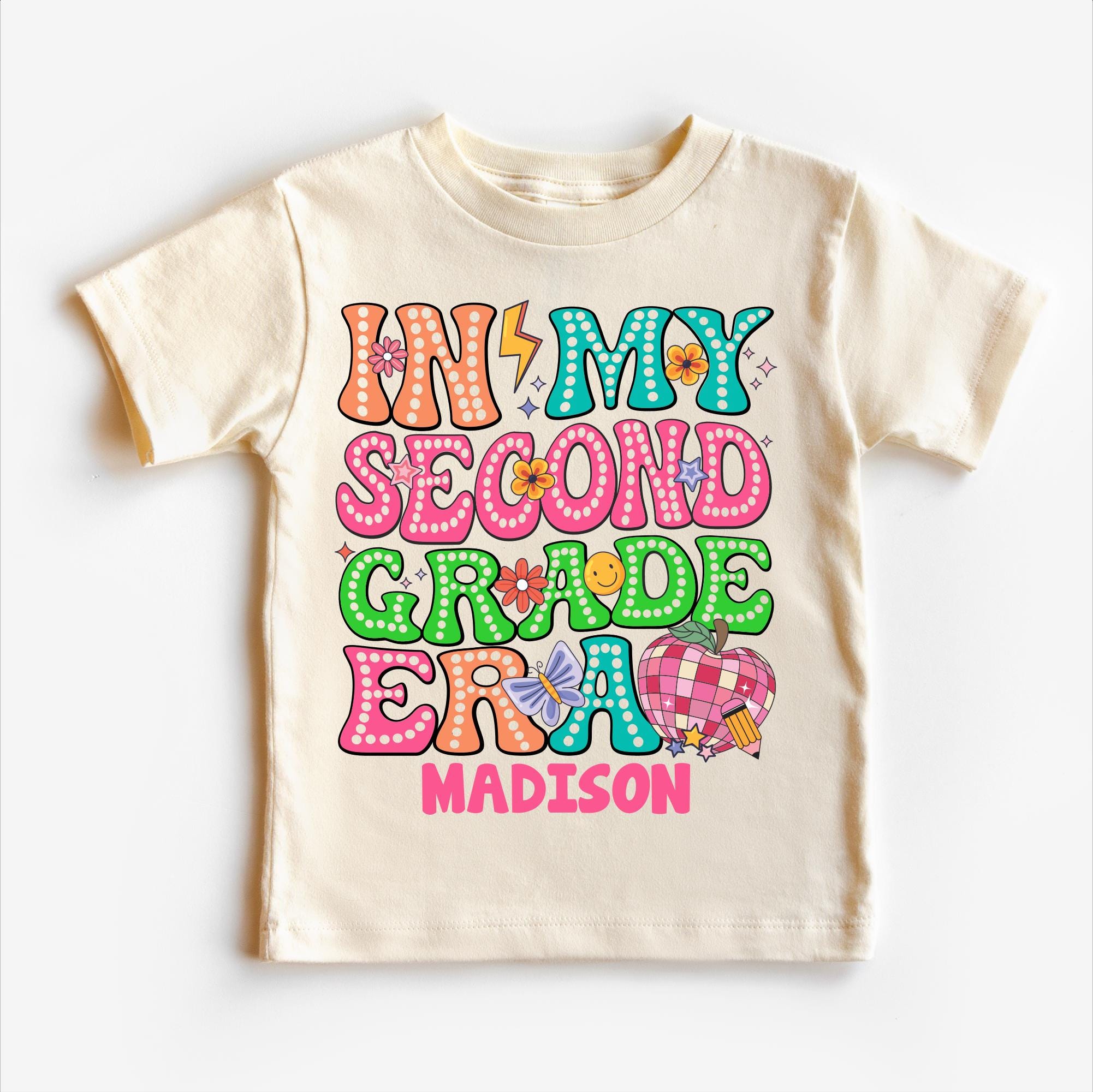Second Grade Era Shirt - Back To School Tee - Kids Shirt