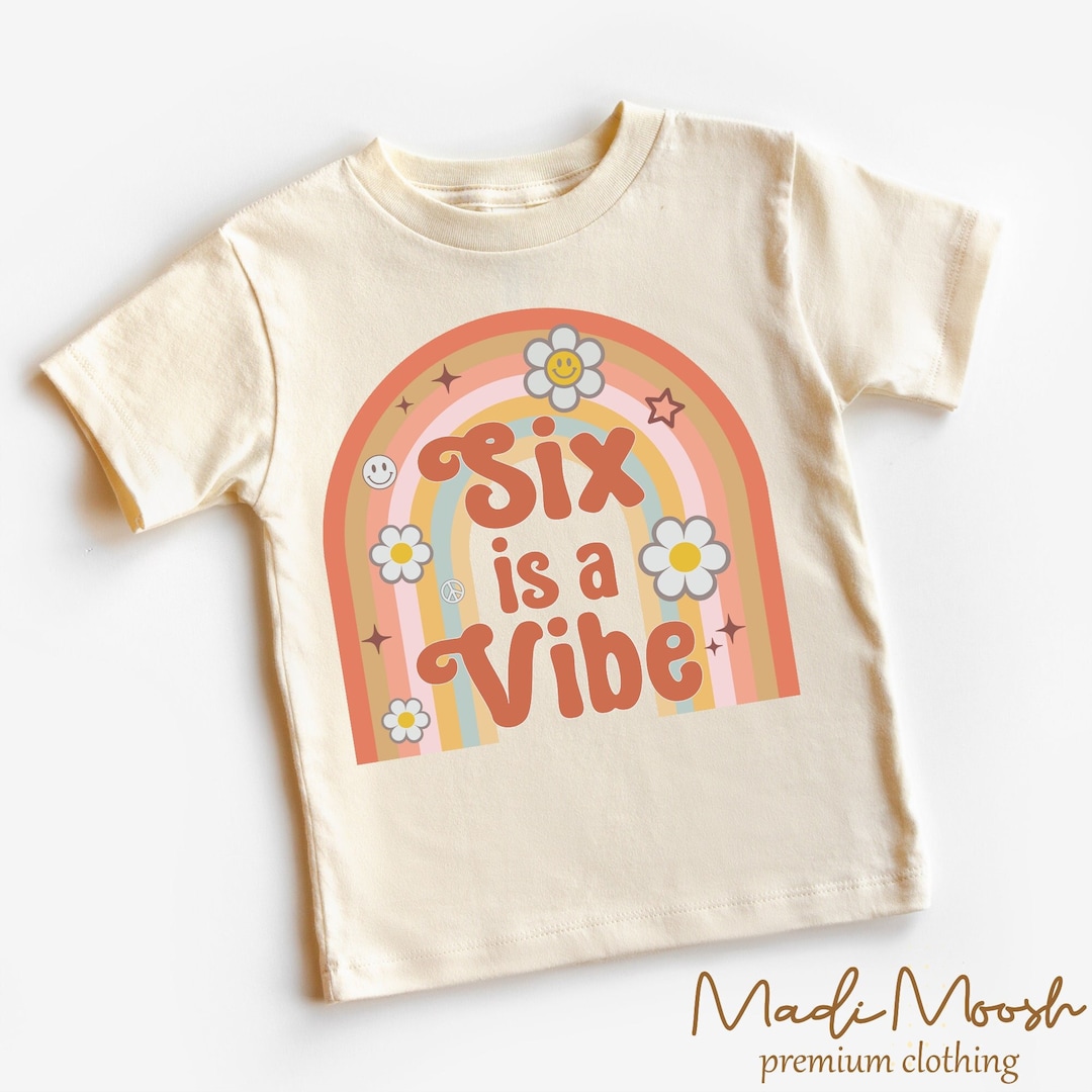 Floral Beadwork Six Bands T-shirt for Kid (USA Size)