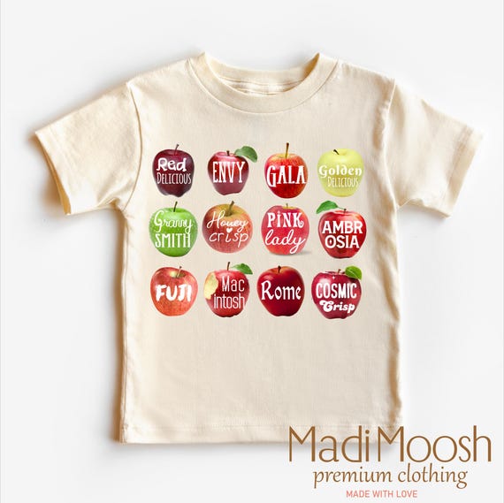 Type Of Apples Tee - Apple Picking Shirt - Apple Orchard Tees
