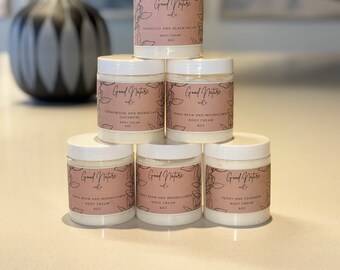 Scented Whipped Body Butter: Natural Moisturizing Lotion for Dry, Sensitive Skin