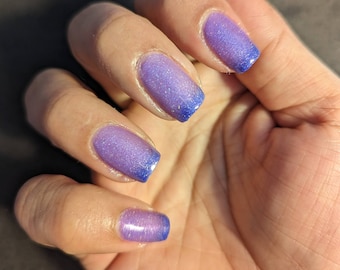 All My Favorite Things, Purple to Pink Tri-Color Thermal Polish