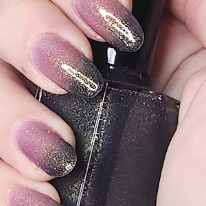 It's Nothing But Hocus-Pocus, Purple-Black Thermal Polish