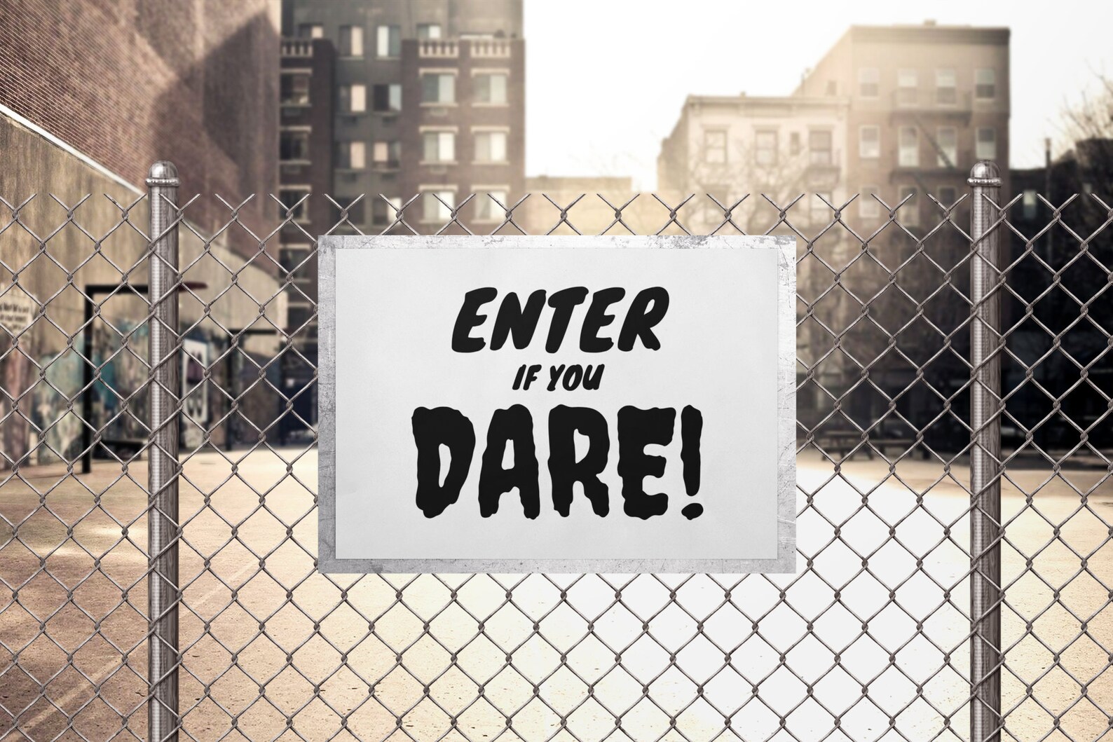 Enter If You Dare SVG Cricut Cut File Silhouette Cut File - Etsy