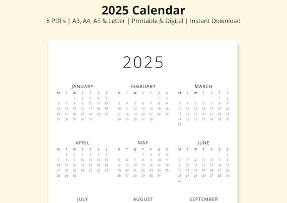 Aazon.co : AT-A-GLANCE 2025 Wall & Desk Calendar, 11" X 8", Sall