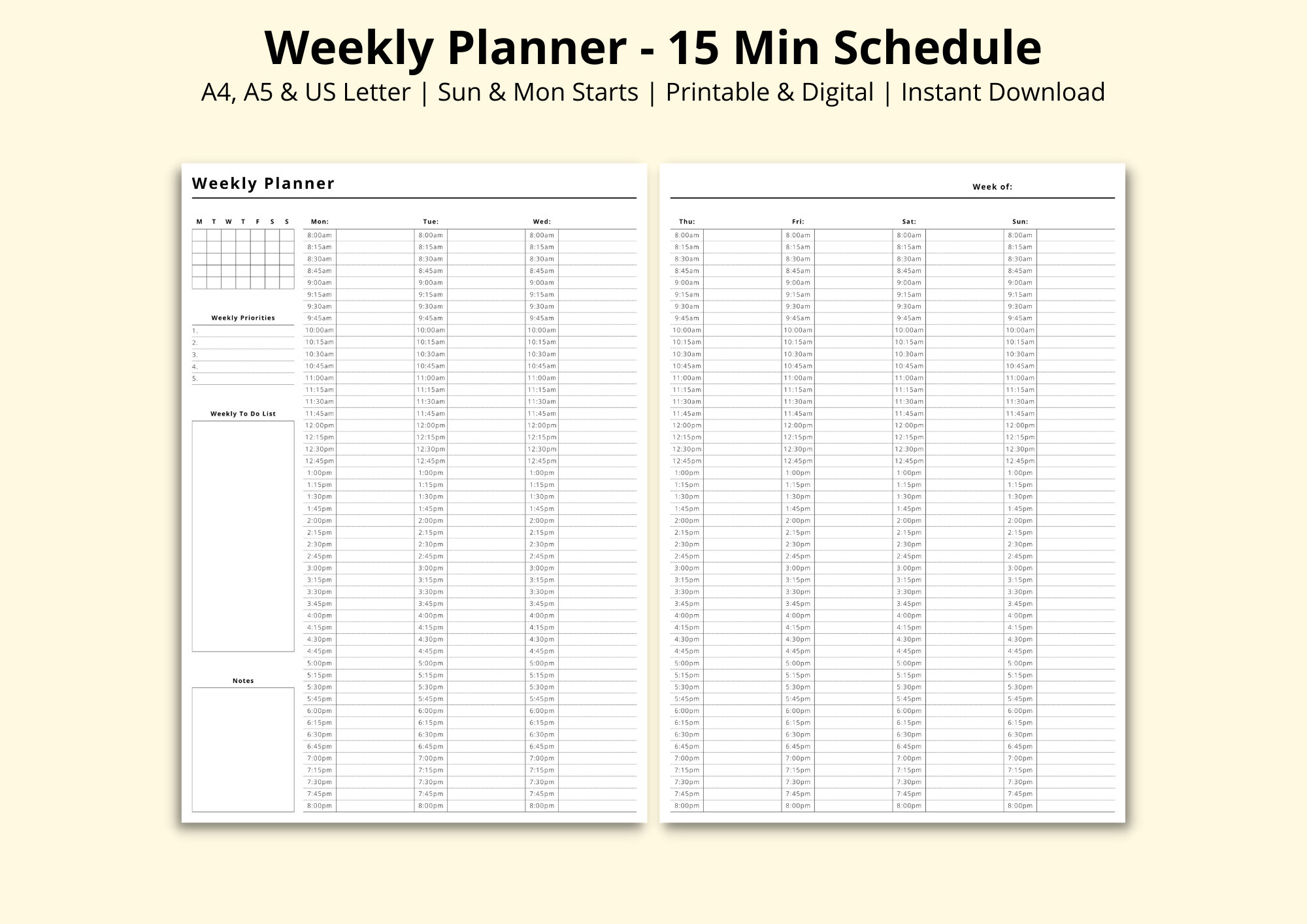 15-minute-weekly-schedule-time-blocking-pdf-7-day-planner-revision-study-timetable-productivity-planner-printable-digital-a4-a5-letter-etsy