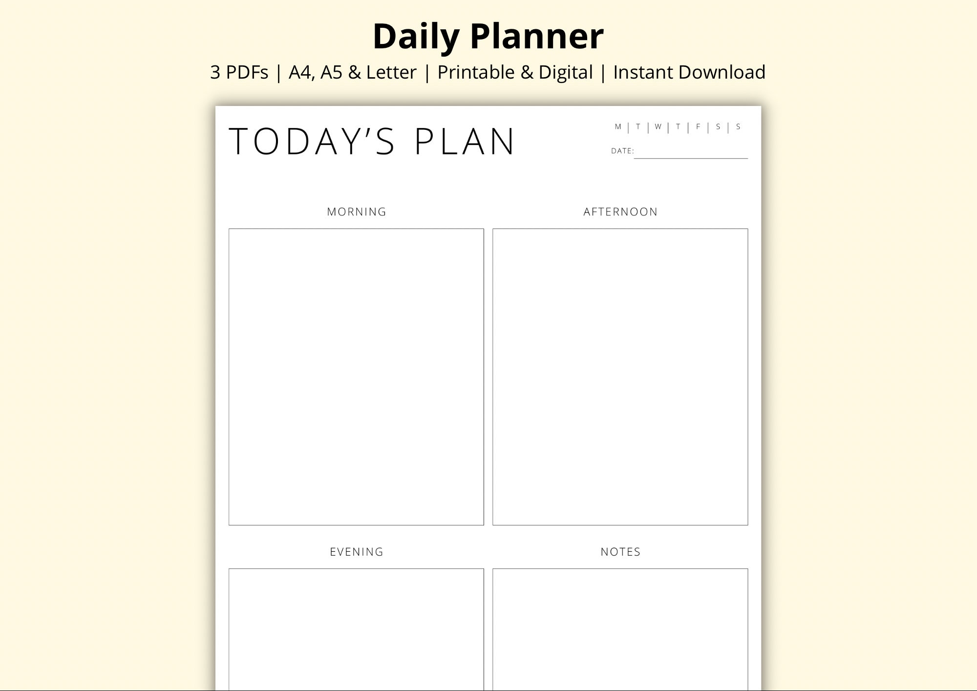 daily-planner-morning-afternoon-evening-routine-day-schedule-template-daily-overview-daily-to-do-list-printable-digital-a4-a5-letter-etsy