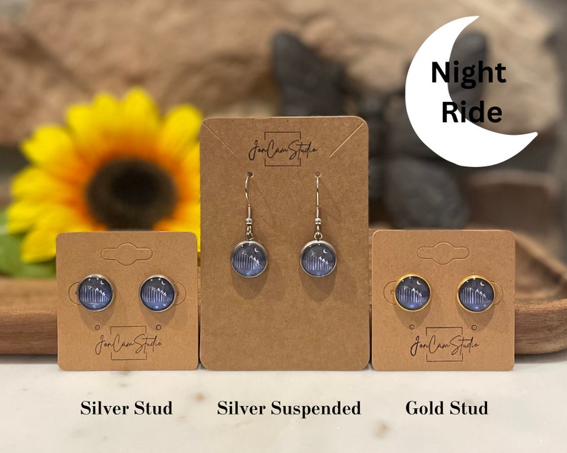 Roller Coaster Earrings, Roller Coaster Jewelry, Roller Coaster, Roller