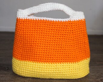 Crochet Candy Corn Handbag Pattern