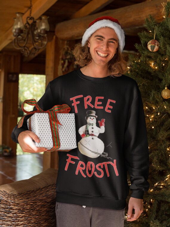 Christmas With the Kranks Free Frosty Sweatshirt Etsy