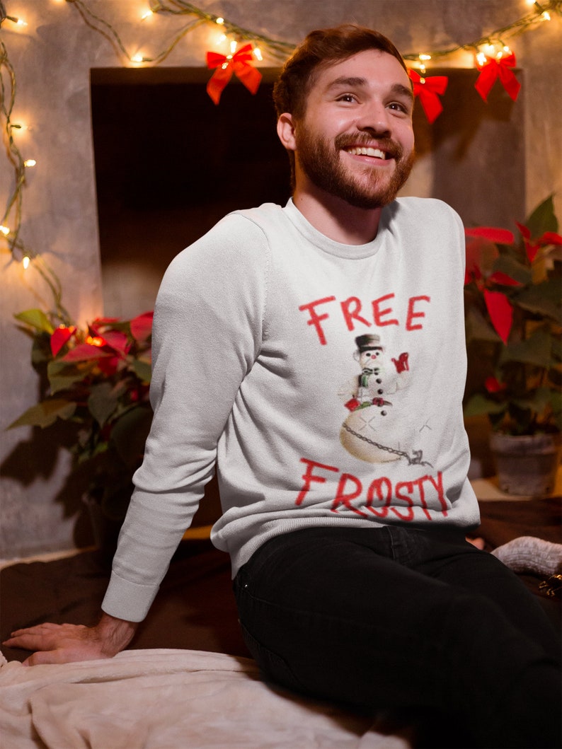 Christmas With the Kranks Free Frosty Sweatshirt Etsy