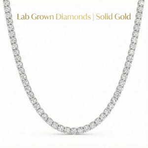 tennis necklace
sparkling necklace
engagement present
diamond chain
tennis chain
bridal necklace
diamond tennis
hip hop jewelry
tennis jewelry
Gold Tennis Necklace
Diamond Choker
Men Diamond Necklace
Lab Diamond Necklace