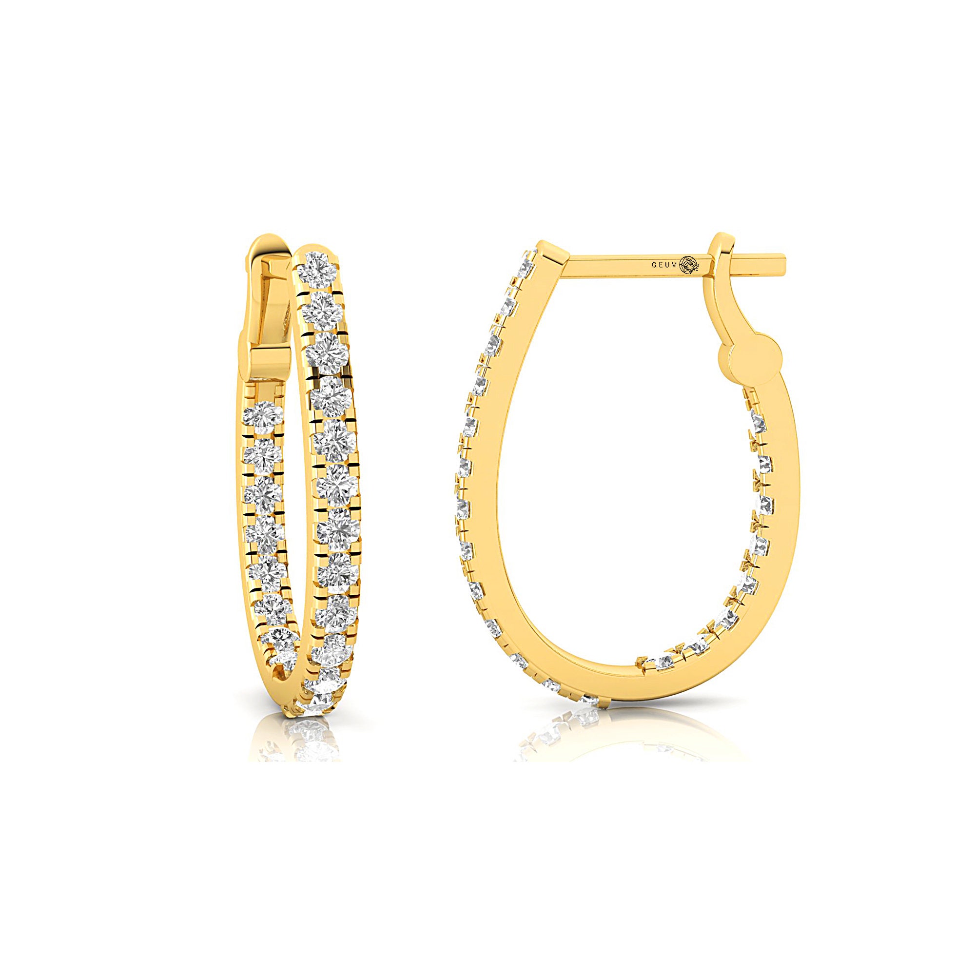 ◆STONEHENgE◆ 14K Earrings B0009 StoneHenge 14K Earrings B0009 14K Rose Gold Crystal Pearl