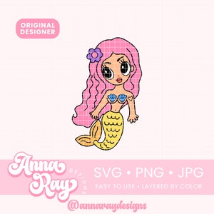Karol G Sirenita Svg Png Jpg, Digital Download, Karol G Manana Sera Bonito, Karol G Mermaid Svg, Karol G, La Bichota, Karol G Pink Hair png