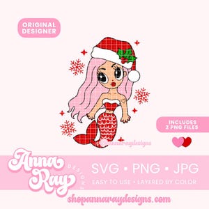 Karol G Navidad Sirena SVG PNG Descarga Digital, Karol G Sirena Navidad, Bichota Navidad Sirena, Manana Sera Bonito Bichota Navidad