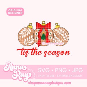 Mexican Tis The Season SVG PNG Instant Download, Barro Navideno, Esferas Navidenas, Mexican Barro Ornaments, Talavera Ornaments, Mexican Art