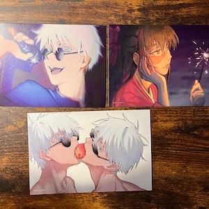 Postcards/anime/jjk/FanArt | Original Artwork /SATORU GOJO/Anime Merch