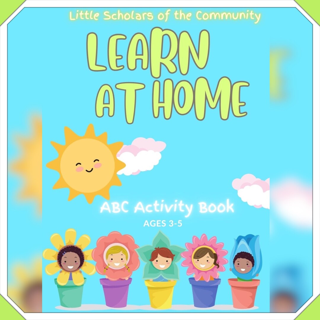 Cuaderno de actividades para aprender en casa edades 3-5 - Etsy España