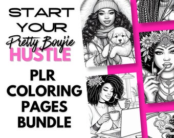 PLR Coloring Pages, PLR Coloring Book, Coloring Pages Commercial Use