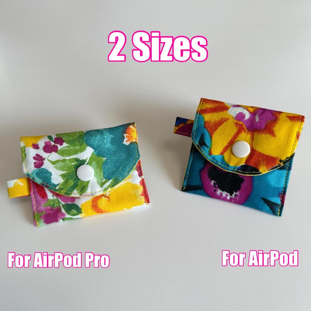 Airpod Case Pdf Sewing Pattern Beginner Friendly Pouch Video