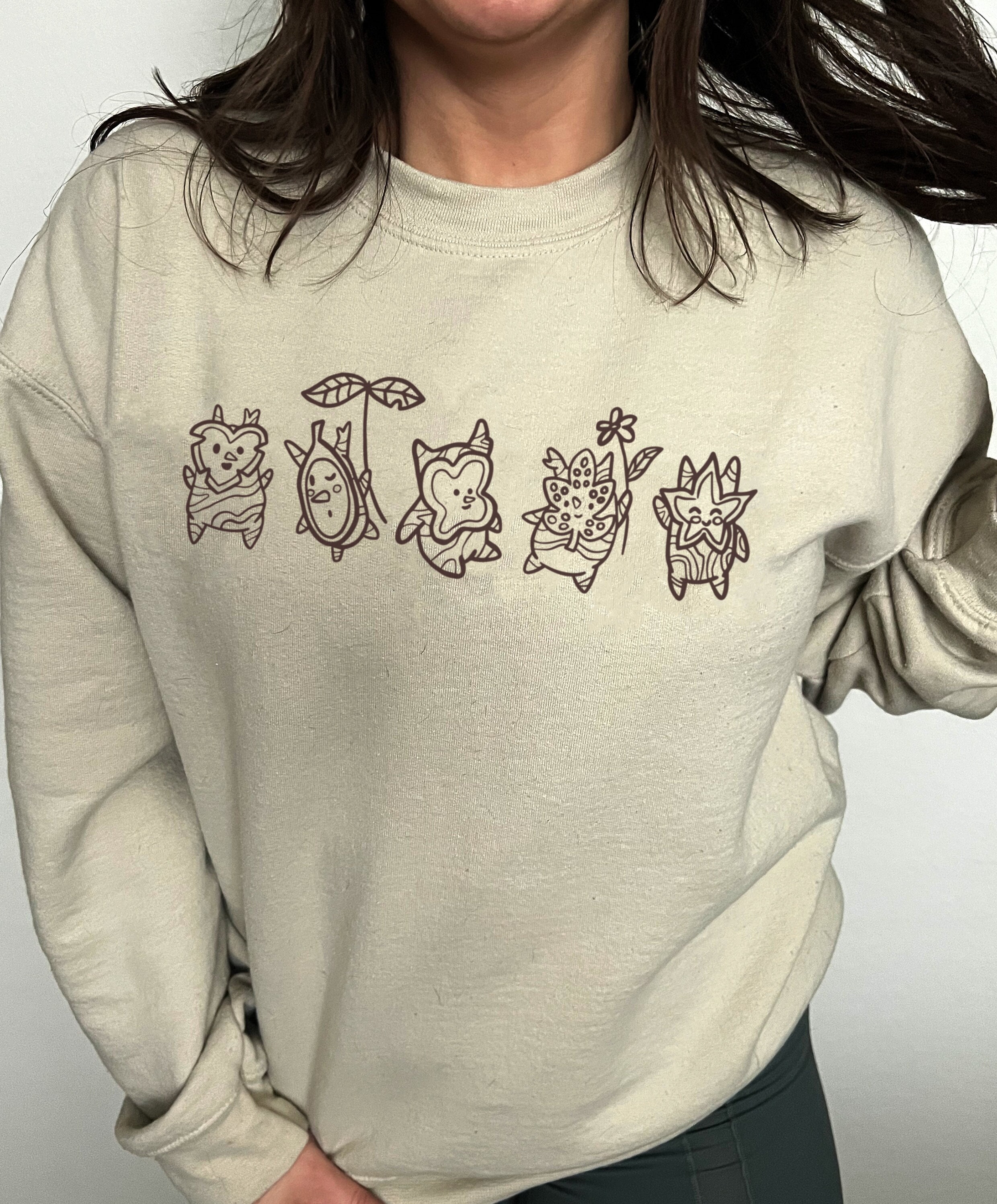 Zelda Korok | Cozy Gamer Sweatshirt - Etsy