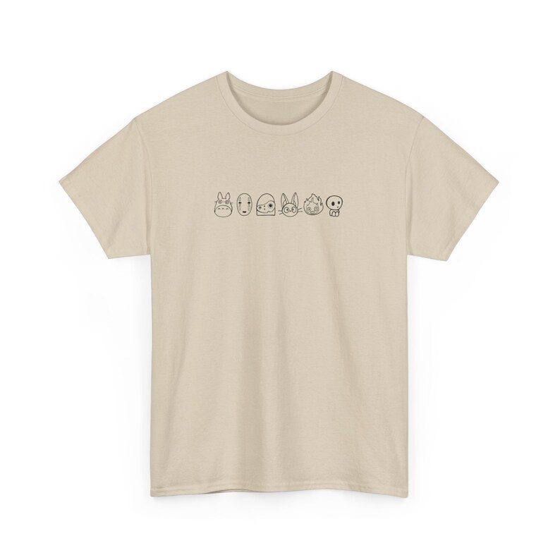 Ghibli Series T-Shirt | Cozy Anime Tee image 6