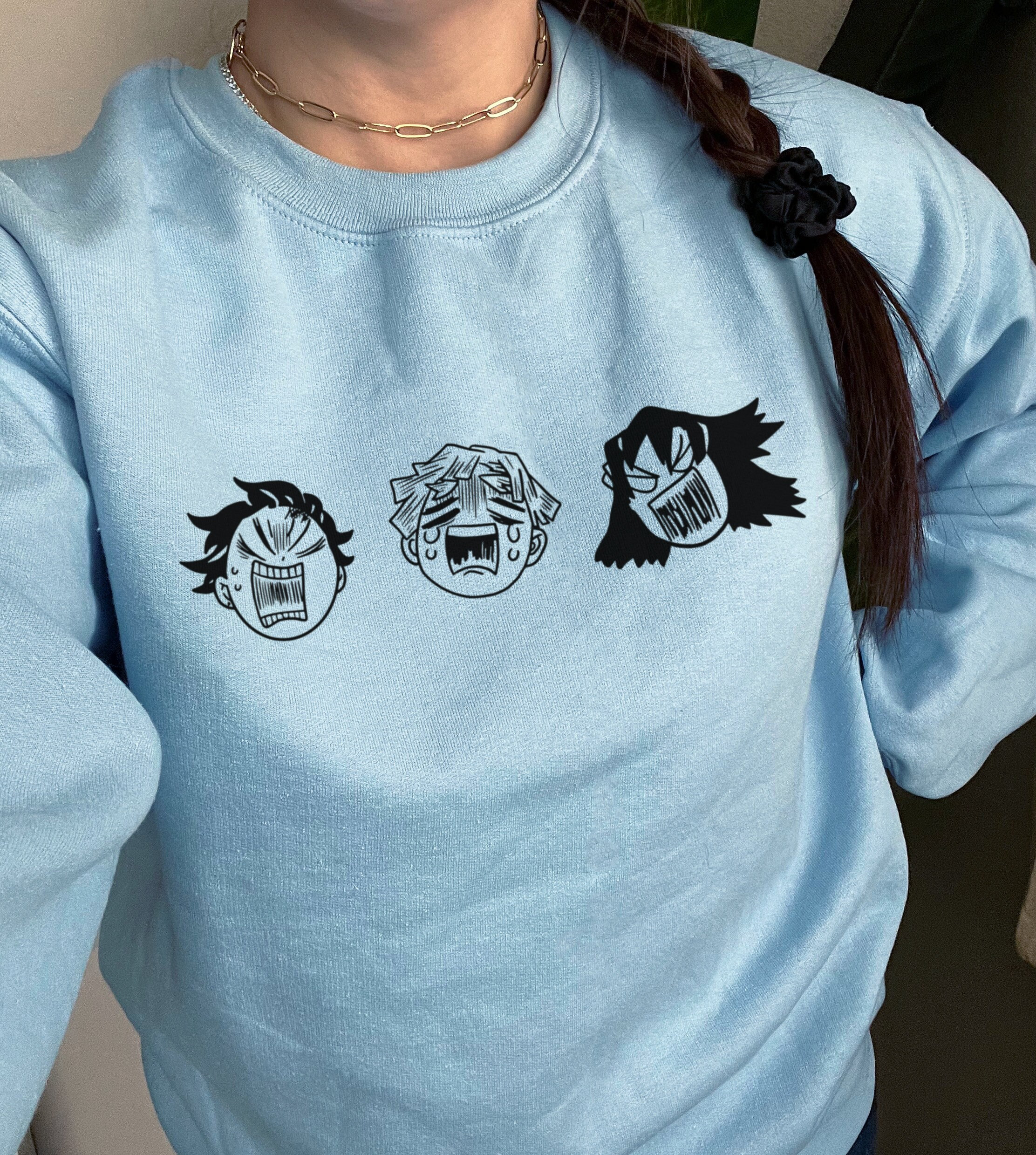Anime Demon Slayer T-Shirt - Unisex Kawaii Casual 3D Print Tee With Free Keychain (Multiple Sizes) - View #13