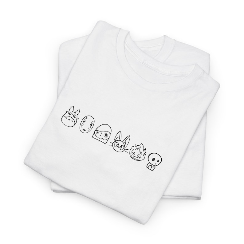 Ghibli Series T-Shirt | Cozy Anime Tee image 1