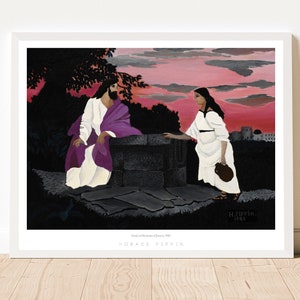 Horace Pippin Print: Christ and the Woman of Samaria (Digital Download) 3701