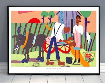 William H Johnson Print: African American Folk Art (Digital Download) 3696