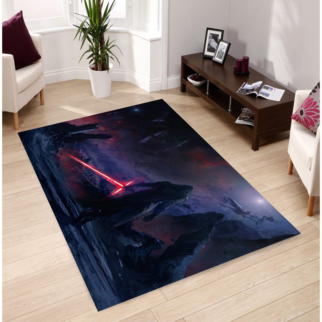 Super Hero Rug, Super Villain Rug Kids Room Rug, Personalized Gift,area