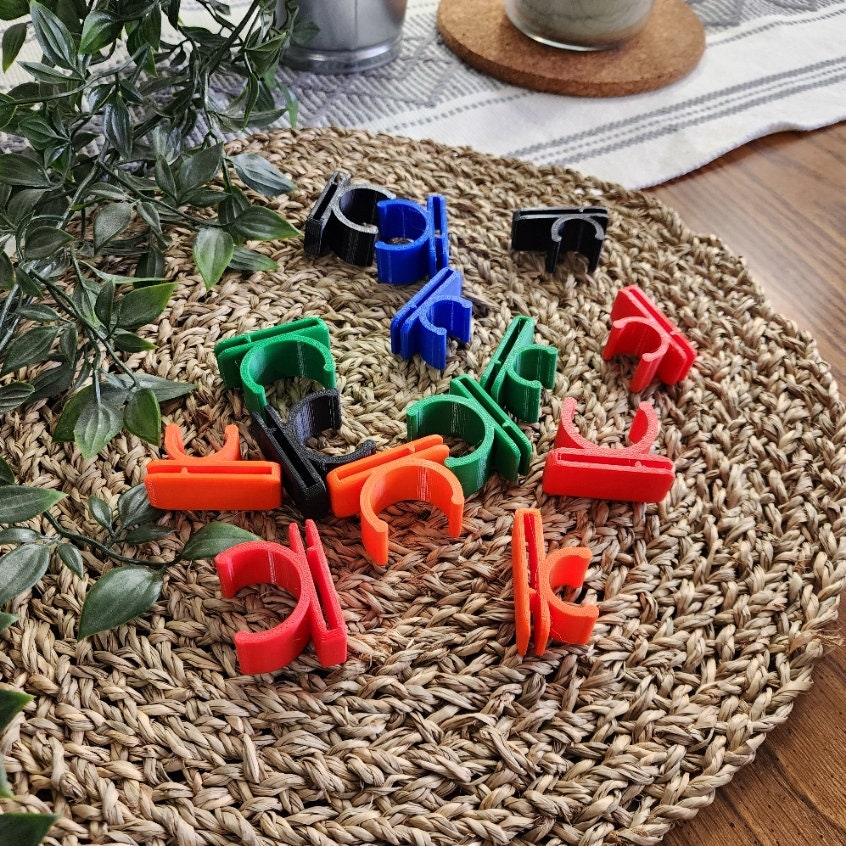 Syringe Clip for Pump Buddy | Additional Colors & Replacement | Sizes for 60ml and 10ml Syringes | Clips to for Pump Buddy