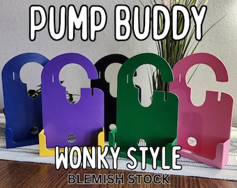 Feeding Pump Carrier Holder | Infinity Pump | Includes Syringe Clip for Medicine | 500ml & 1200ml Bags | Pump Buddy Wonky Style