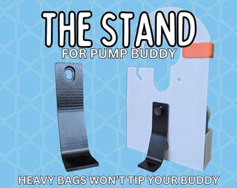 Stand for Pump Buddy | Keep Feeding Pump Holder Upright with Full Bags | Non-Slip Pads