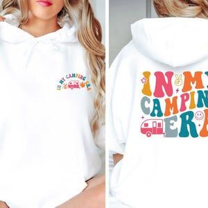 FUNKYSHIRT I Love Camping Hoodie – Heart Hoody – Men Women Kids – Multicoloured – Pullover – New With Tags
